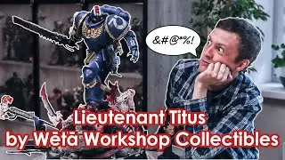 Лейтенант Титус (Warhammer 40,000: Space Marine 2) в масштабе 1/6. Обзор статуи.