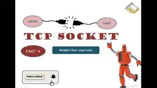 Practical Server-Client using FORK() | Multi-Client | Part 4