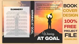 How to Make a Creative Book Cover Design in CorelDraw | Book Cover Design Tutorial