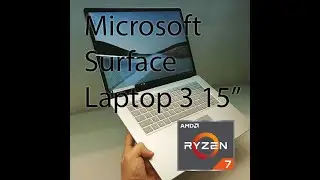 Microsoft Surface Laptop 3 AMD Unboxing Quick Teardown