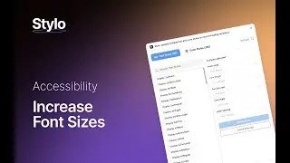 Stylo – Scale Font Sizes for Accessibility | Figma Plugin