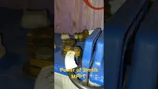 power of simtik mppt solar charger controller 