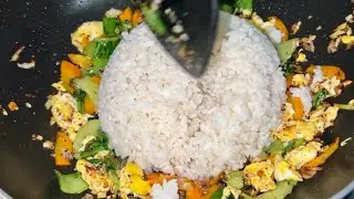 How To Make THE BEST VEGETARIAN FRIED RICE | 15 Minutes Recipe | Indonesian #recipe