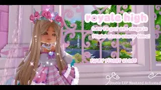⋆.ೃ࿔*:･ how to get 80+ RINGS in fairy flight class every time! 𓆩♡𓆪 royale high