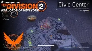 The Division 2 : Caches Techno SHD - Civic Center 5/5 WARLORDS OF NEW YORK