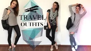 Что надеть в самолет? || OUTFITS to Travel || #traveltips