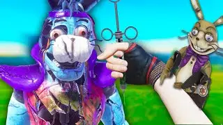 I Performed Illegal Experiments on Glamrock Bonnie! - BONELAB VR!