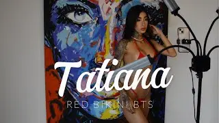 Tatiana G New Red Bikini Try On Haul BTS