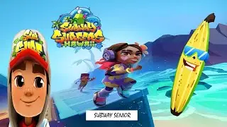 SUBWAY SURFERS HAWAII: HALI UNLOCKED : REWARDS AT END OF VIDEO 