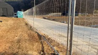 고라니망 /멧돼지망/ 울타리/ 갈끔하게 DIY 고라니망  한번설치로 30년쓰기/파이프쉽게박기