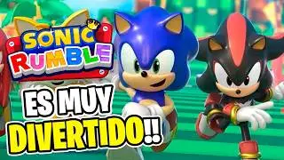 ¡EL MEJOR JUEGO DE SONIC PARA MÓVILES ESTÁ FINALMENTE AQUÍ! (SONIC RUMBLE)