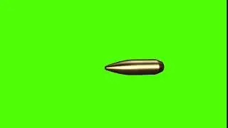 Bullet Animation Green Screen - Free Download