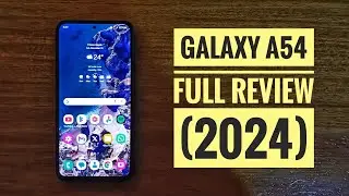 Samsung galaxy a54 5g full review Android 14 (2024)