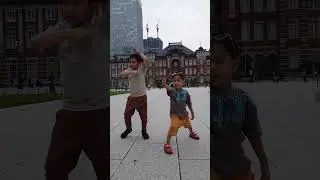 Latihan silat KK Shafa & Dede yuki