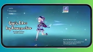 Genshin Impact - Qiqi's Envisaged Echo: Icy Resurrection