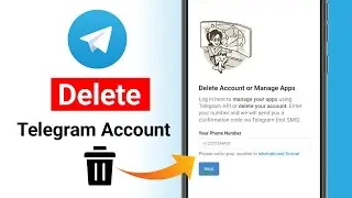 How to delete Telegram account permanently | Telegram account delete kaise kare