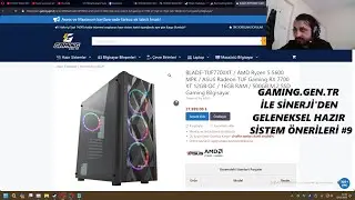 GAMING.GEN.TR İLE SİNERJİ'DEN GELENEKSEL HAZIR SİSTEM ÖNERİLERİ #9 (20.000-30.000₺ ARASI)