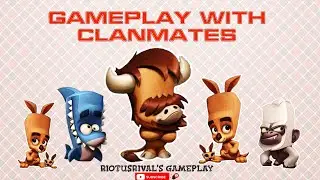 Zooba gameplay with Clanmates #20|#zooba #zoobattlearena #zoobagameplay #mobilegaming #battleroyale