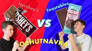 🍫Ochutnávka NEJPOPULÁRNĚJŠÍ americké čokolády FEASTABLES!!🍫 Je lepší než HERSHEY´S??🌱TASTE TEST🌱