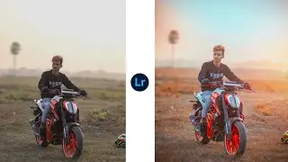 How to Edit Photo | Orange Tone Lightroom Photo Editing Tutorial 2022 - SK EDITZ