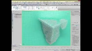 Деформация сетки Conform + Morph (3D Max)