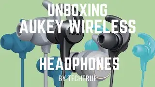 Unboxing of Aukey wireless earbuds