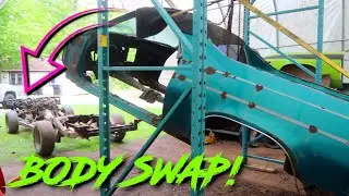 BODY SWAP!!! (El-Camino mounted on 2011 Chevy Silverado Chassis) PART#5