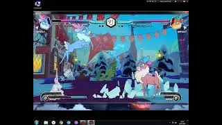 Небольшие побегушки и файты в игре Them's Fightin' Herds №1