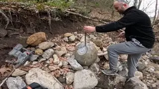 Extracting Crystal Quartz Gemstones by Field Scanning!!!