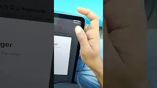 iPad M3 Fingerprint lock | How to setup Fingerprint lock in iPad | 