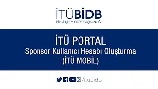 Kablosuz Ağ Sponsor Kullanıcı Hesabı Oluşturma (İTÜ MOBİL)