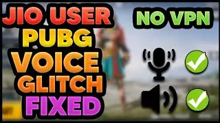 HOW TO FIX MIC GLITCH IN JIO SIM | MIC GLITCH FIX | PUBG SOUND PROBLEM FIXED || PUBG MIC NOT WORKING