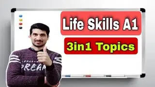 IELTS Life Skills A1 Speaking | Important Topics | 3in1 (Part 02) | 2022 | By TFLS