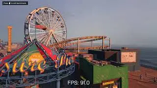 Intel i5 2400 - GTX 1060 3GB SC (1440p) - GTA V Benchmark Low/Medium Settings