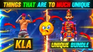 THINGS THAT ARE TU MUCH UNIQUE 😱🔥 || YOU DON'T KNOW ABOUT 🤯 || GARENA FREE FIRE