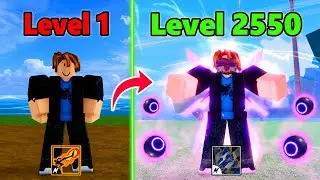 Level 1 to Max Level as Noob Bacon using ONLY Fighting Styles! Cyborg V4 Noob to Pro