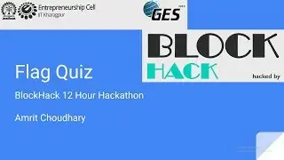 Flag Quiz | BlockHack 12 Hour Hackathon | Unity + Node.JS