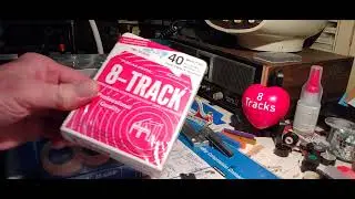 New and sealed blank 8-track tape collection