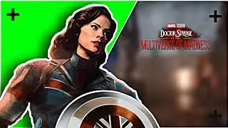 Doctor Strange in the Multiverse of Madness Green screen | Captain Carter Shield Green screen