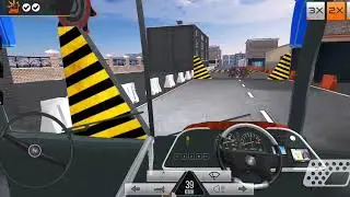 Bus simulator Dogs and Lion Stop the way