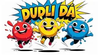 Barvičky zpívají ❤️💛💙 | Písnička pro děti – učíme se barvy, hop hop hop!