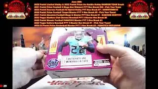 6-28-23 2021 Panini Absolute Football Mega & Blaster PYT Box Break #1 - KABOOM HUNT!?!?