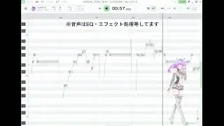 【九州そら】純心（「怪盗セイント・テール」ED１）弾き語り風【VOICEVOX（ハミング）カバー】