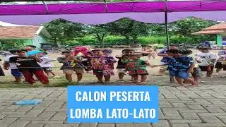 persiapan calon peserta lomba lato-lato