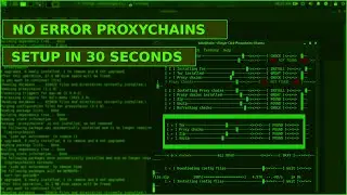 How To Setup Proxy chains In Kali Linux 2021 and 20.4 100% Errors Resolved #2 | Kali Linux Tutorial