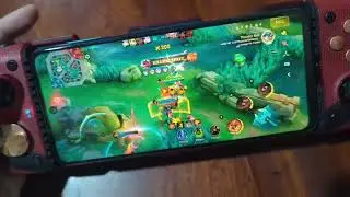 Mobile Legends Gameplay on GameSir X3 Pro Deadpool version
