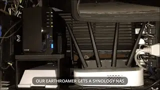 Our EarthRoamer gets a Synology NAS for secure data storage