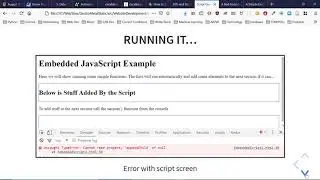 Script Tags and the DOM