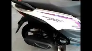 Tampilan Honda Beat Pop Warna Putih