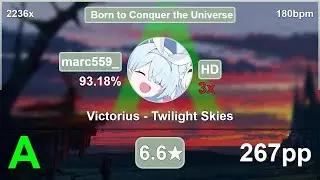marc559_ | Victorius - Twilight Skies [Born to Conquer the Universe] 6.6* +HD 93.18% | 267pp
